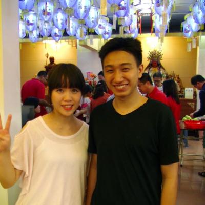 立哲賢伉儷