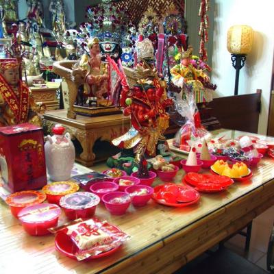天緣山祝壽供品